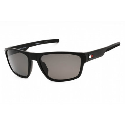 Tommy Hilfiger Men's Sunglasses - Matte Black Rectangular Frame | TH 1978/S 0003 M9 ,