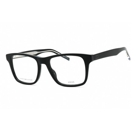 Tommy Hilfiger Men's Eyeglasses - Black Plastic Square Full Rim | TH 1990 0807 00 ,