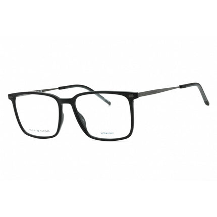 Tommy Hilfiger Men's Eyeglasses - Black Plastic Square Full Rim | TH 2019 0807 00 ,