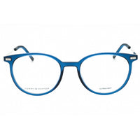 Tommy Hilfiger Women's Eyeglasses - Blue Plastic Round Full Rim | TH 2020 0PJP 00 ,