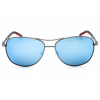 Tommy Hilfiger Men's Sunglasses - Matte Dark Ruthenium Aviator | TH 2023/S 0R80 ZS ,