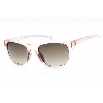 Under Armour Unisex Sunglasses - Crystal Pink Square Full Rim | UA 0013/G/S 03DV HA ,