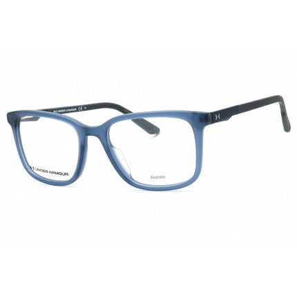 Under Armour Men's Eyeglasses - Blue Plastic Square Full Rim Frame | UA 5010 0PJP 00 ,