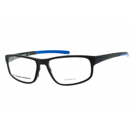 Under Armour Men's Eyeglasses - Matte Black Rectangular Full Rim | UA 5014 0003 00 ,