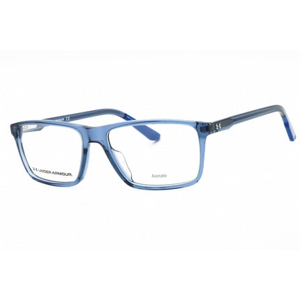 Under Armour Men's Eyeglasses - Blue Rectangular Full Rim Frame | UA 5019 0PJP 00 ,