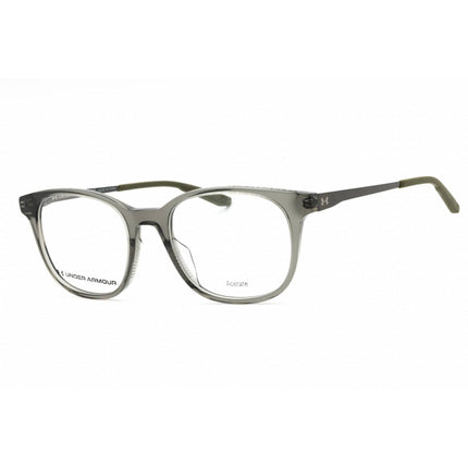 Under Armour Men's Eyeglasses - Crystal Green Plastic Square Frame | UA 5026 00OX 00 ,
