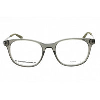 Under Armour Men's Eyeglasses - Crystal Green Plastic Square Frame | UA 5026 00OX 00 ,