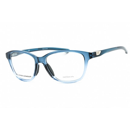 Under Armour Women's Eyeglasses - Blue Crystal Cat Eye Full Rim | UA 5031 0OXZ 00 ,