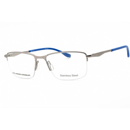 Under Armour Men's Eyeglasses - Matte Ruthenium Blue Metal Frame | UA 5039/G 09T9 00 ,