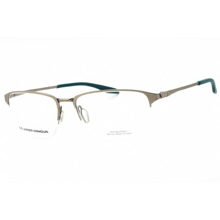 Under Armour Men's Eyeglasses - Matte Ruthenium Teal Metal Frame | UA 5047/G 0Z0G 00 ,