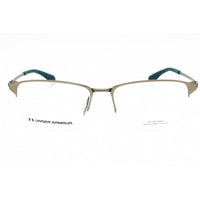 Under Armour Men's Eyeglasses - Matte Ruthenium Teal Metal Frame | UA 5047/G 0Z0G 00 ,