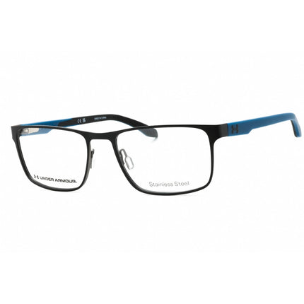 Under Armour Men's Eyeglasses - Black Blue Rectangular Full Rim | UA 5064/G 0D51 00 ,
