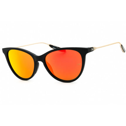 Under Armour Women's Sunglasses - Matte Black Cat Eye Full Rim | UA EXPANSE 0003 UZ ,