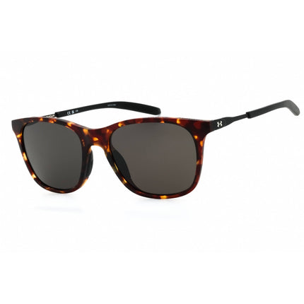 Under Armour Men's Sunglasses - Havana Plastic Square Full Rim | UA GAMUT 0086 IR ,