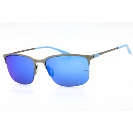 Under Armour Men's Sunglasses - Ruthenium Blue Rectangular Frame | UA STREAK/G 0V84 Z0 ,