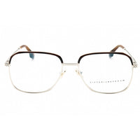 Victoria Beckham Women's Eyeglasses - Silver Havana Metal Square Frame | VB2108 042 ,