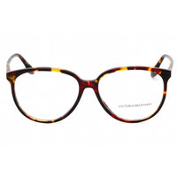 Victoria Beckham Women's Eyeglasses - Havana Red Round Full Rim Frame | VB2619 609 ,