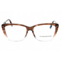 Victoria Beckham Women's Eyeglasses - Brown/Azure Acetate Cat Eye Frame | VB2623 204 ,