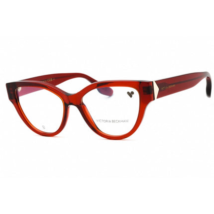 Victoria Beckham Women's Eyeglasses - Red Acetate Cat Eye Full Rim Frame | VB2646 610 ,