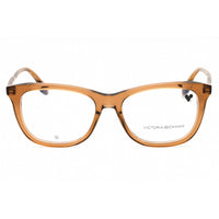 Victoria Beckham Women's Eyeglasses - Brown Acetate Square Full Rim Frame | VB2649 203 ,