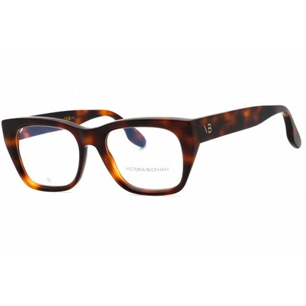 Victoria Beckham Women's Eyeglasses - Tortoise Square Full Rim Frame | VB2660 215 ,