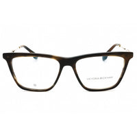 Victoria Beckham Women's Eyeglasses - Striped Khaki Havana Square Frame | VB2663 321 ,