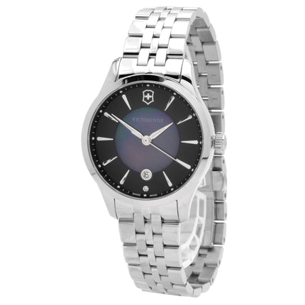 Victorinox Swiss Army Men's Watch - Alliance Small Black MOP Dial Bracelet | 241751 ,