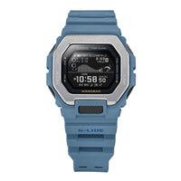 Casio Men's Watch G-Shock G-Lide World Time Blue Resin Strap Digital GBX100-2A ,
