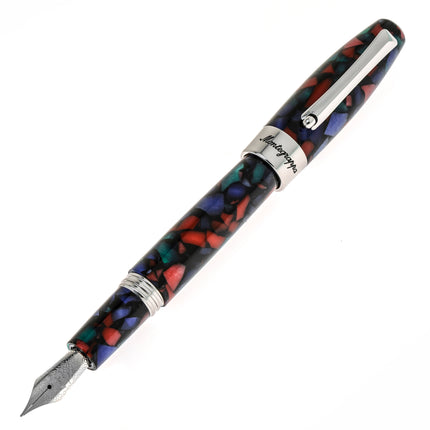 Montegrappa Fortuna Mosaico Aurora Fountain Pen ISFOBIK ,