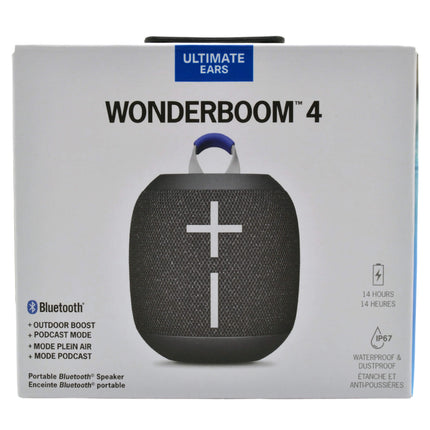Ultimate Ears WONDERBOOM 4 Bluetooth Mini Speaker Active Black | 984-001876 ,