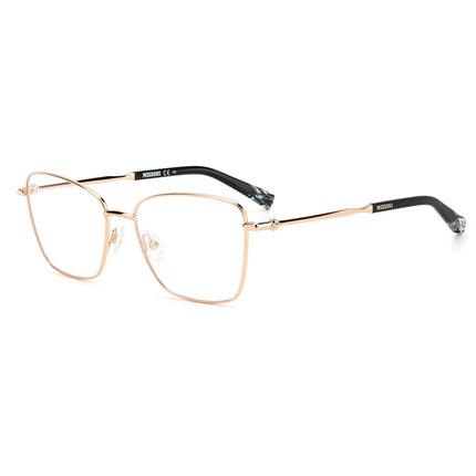 Missoni Women's Eyeglasses - Rose Gold Metal Cat Eye Full Rim Frame | MIS 0099 0000 ,