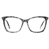 Missoni Women's Eyeglasses - White Black Pattern Metal/Plastic Frame | MIS 0108 0S37 ,