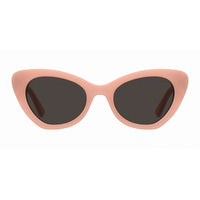Moschino Women's Sunglasses - Orange Plastic Cat Eye Full Rim Frame | MOS147/S 0L7Q/IR ,