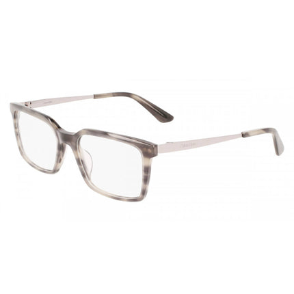 Calvin Klein Men's Eyeglasses - Grey Havana Acetate/Metal Square Frame | CK22510 025 ,