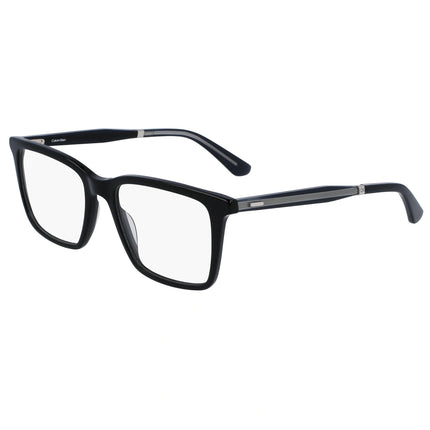 Calvin Klein Men's Eyeglasses - Black Plastic Square Full Rim Frame | CK23514 001 ,