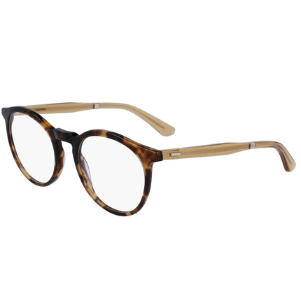 Calvin Klein Unisex Eyeglasses - Havana Plastic Round Full Rim Frame | CK23515 240 ,
