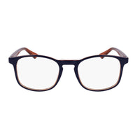 Calvin Klein Men's Eyeglasses - Blue/Brown Plastic Square Full Rim Frame | CK23517 414 ,