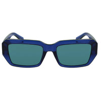 Calvin Klein Jeans Unisex Sunglasses - Blue Rectangular Full Rim Frame | CKJ23602S 400 ,