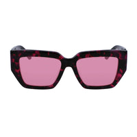 Calvin Klein Jeans Women's Sunglasses - Pink Havana Butterfly Frame | CKJ23608S 234 ,