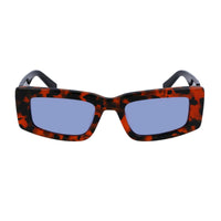 Calvin Klein Jeans Unisex Sunglasses - Orange Havana Acetate Full Rim | CKJ23609S 239 ,
