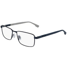 Flexon Men's Eyeglasses - Navy Titanium Rectangular Shape Full Rim Frame | E1136 412