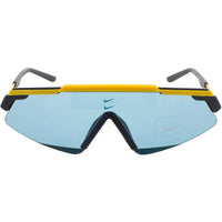 Nike Unisex Sunglasses - Laser Orange Plastic Shield Full Rim | MARQUEE FN0301 845 ,