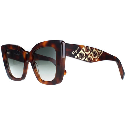 Salvatore Ferragamo Women's Sunglasses - Tortoise Butterfly Full Rim | SF1023S 214 ,