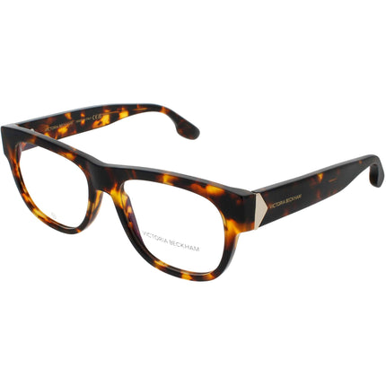 Victoria Beckham Women's Eyeglasses - Dark Havana Acetate Cat Eye Frame | VB2655 234 ,