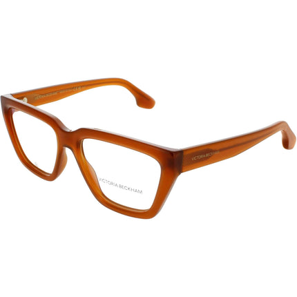 Victoria Beckham Women's Eyeglasses - Caramel Cat Eye Full Rim Frame | VB2658 240 ,