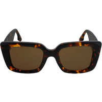 Victoria Beckham Women's Sunglasses - Dark Havana Plastic Butterfly Frame | VB653S 234 ,