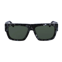 Calvin Klein Jeans Men's Sunglasses - Black/White Square Full Rim | CKJ23654S 073 ,