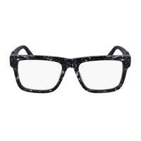 Calvin Klein Jeans Unisex Eyeglasses - Black/White Square Full Rim | CKJ23647 073 ,