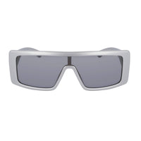 Calvin Klein Jeans Unisex Sunglasses - Silver Plastic Shield Frame | CKJ23655S 040 ,