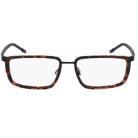 Flexon Men's Eyeglasses - Matte Tortoise/Black Rectangular Full Rim Frame | E1138 242 ,